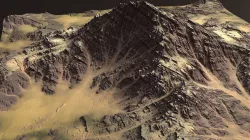 Blender Mountain 3D model
