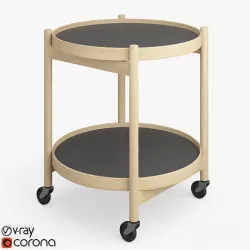 Bolling Tray Table 3D model