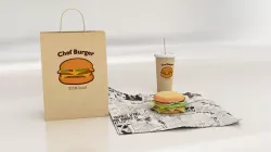 burger 3D model