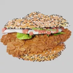 Burger from KFC 3D model
