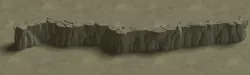 Cartoon forest - river stone connection 03 3D model