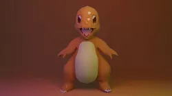 Charmander 3d model  3D model