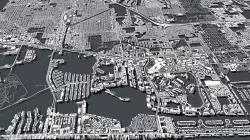 Cityscape  Miami Florida USA 3D model