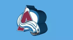 Colorado Avalanche Team Logo 3D model