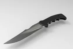 Combat Knife 3D model