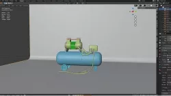 Compressor 3D model