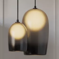 CRUX 20 and 12 inch Pendant Lamps by Allied Maker 3D model