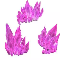Crystal Swamp - Crystal - Red 02 3D model