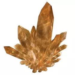 Crystal Swamp - Crystal - Yellow 01 3D model