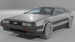 DeLorean DMC-12 3D model