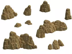 Fong Shan Rock - Terrain 10 3D model