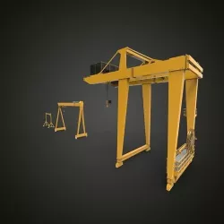 Gantry Crane 3D model