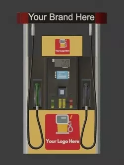 Gas Pump 3D model