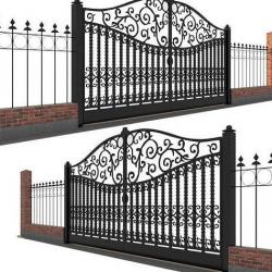 gate and fence model | Page 1 | STLFinder