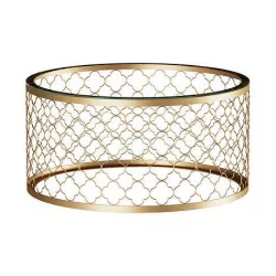 Glass table Gable Hollywood Regency Glass  3D model