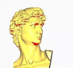 Head of David 3D model 3D model