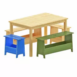  INGO table and PERJOHAN bench 3D model