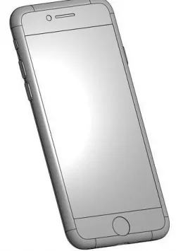 iPhone SE 2020 - mechanically accurate from Apple Dev Drawings 3D model
