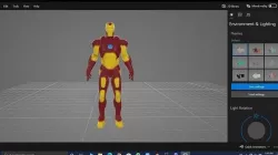 Iron man 3D model