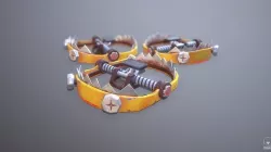 Junkrats trap gameready Low-poly 3D model