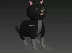 Kitten 3D model