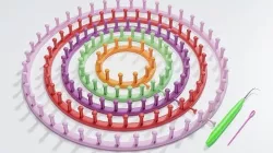 Knitting loom set 3D model
