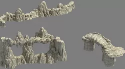Kunlun Mountains - Mountain 01 3D model