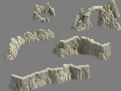 Kunlun Mountains - Mountain 02 3D model