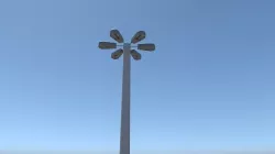 Lamp Post 01 3D model