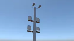 Lamp Post 09 3D model