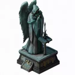 Library - Broken Sage Statue 01 3D model