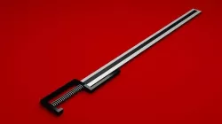 Long broad-ended two-handed sword Low-poly 3D model