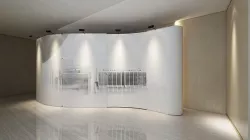Long Curve Backdrop 3D model