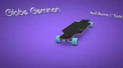 Longboard 3D model