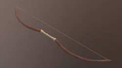 Longbow Low-poly 3D model