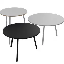 Loop Stand Round Table 3D model