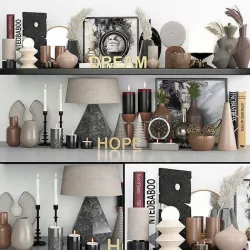 Luxter modeling-decorative set vol 1 3D model