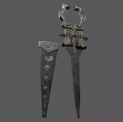Medieval Fancy Scissors 3D model