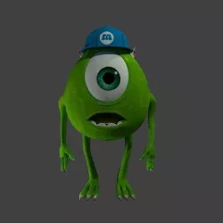 Mike Wazowski  3D model