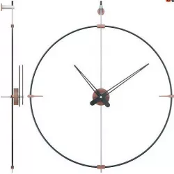 Mini Bilbao Black Clock by Jose Maria Reina for NOMON 3D model
