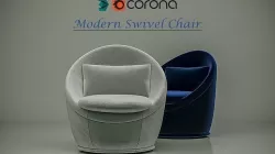Modern Swivel Chair  3D model