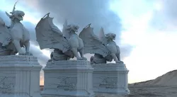 Monster statue 3D model