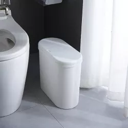 One Touch Wide White Trash 10L 3D model