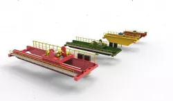 Overhead Crane 3D model