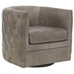 Palazzo Wide Tufted Genuine Leather Top Grain Leather 3D model