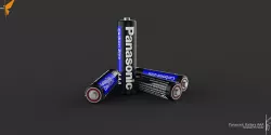 Panasonic Battery AAA 3D model