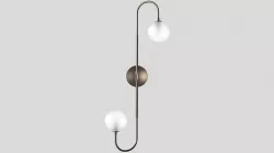 Piega Wall Lamp by Blueprint Lighting 3D model