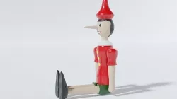 Pinocchio 3D model