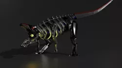 Predator robot 3D model