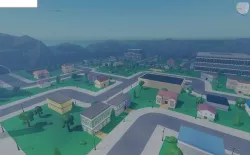 Roblox map for jojo game Low-poly 3D model